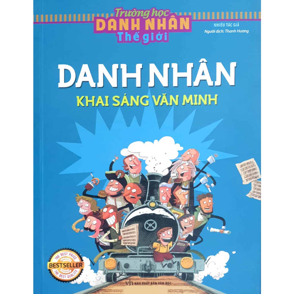 Sách - Danh nhân Khai sáng văn minh (Trường học Danh nhân Thế giới)