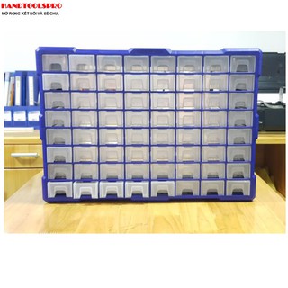 TỦ ĐỰNG LINH KIỆN 64 NGĂN A006 TACTIX 52 x 37.5 x 16cm