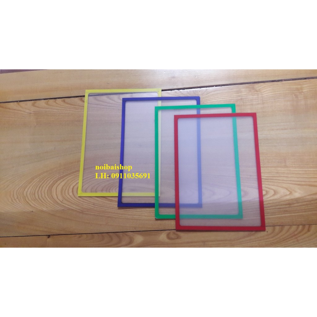CardCase A4 nam châm. Bảng A4 viền nam châm. LH: 0911035691