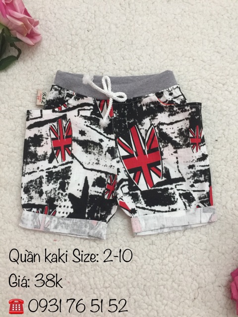 Quần kaki thun 8-33kg