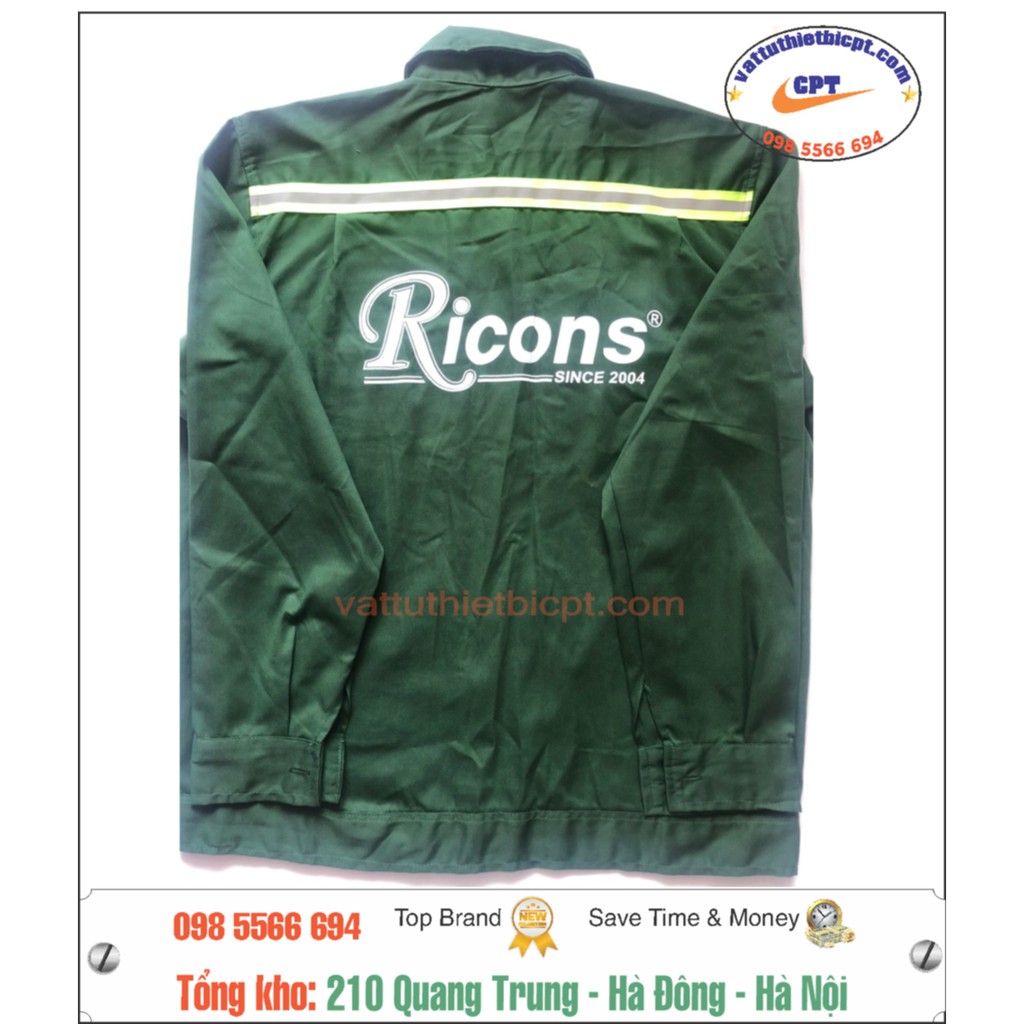 Áo công nhân Ricons