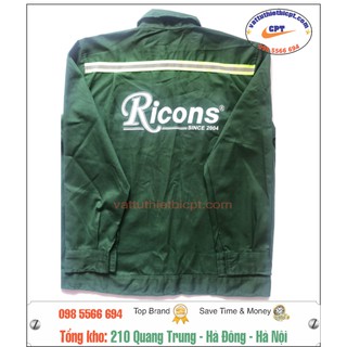 Áo công nhân Ricons
