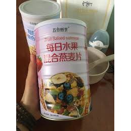 SẴN HÀNG-Ngũ cốc hoa quả sấy mix hạt hộp 500g