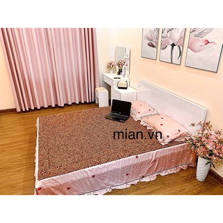 Chiếu Hạt Gỗ Hương Đá Cao Cấp -  Kích Thước  Chiếu 1,6mx2m ( Mian.vn )