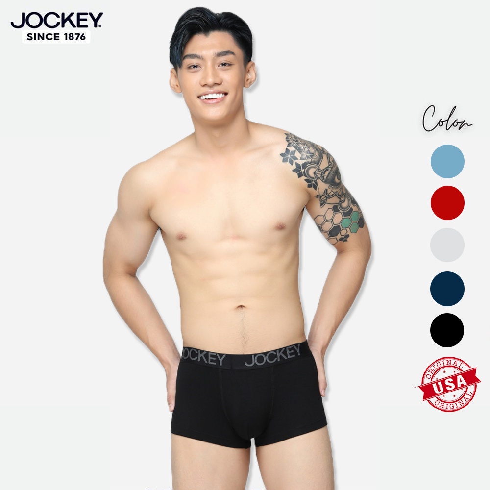 Quần Lót Nam Jockey Trunk Boxer Thun Visco Thoáng Khí Cao Cấp - J1146 - Hàng mới về