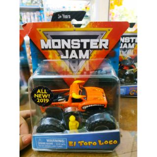 Mô hình xe Monster Jam thép titan - El Toro Loco