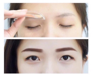 Bộ phấn và khuôn lông mày