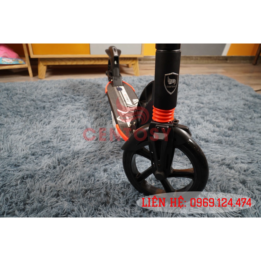 Xe Trượt Scooter Người Lớn Cao Cấp Centosy - 301 Đen