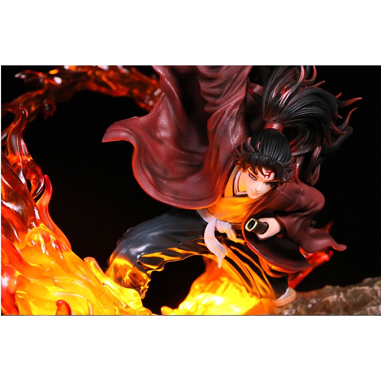 Mô Hình Tsugikuni Yoriichi Mặt Trời Kimetsu no Yaiba Hàng St1 Chất Lượng Cao