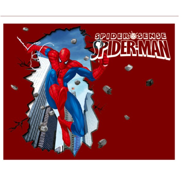 Decal trang trí tường Người nhện spider-man 1