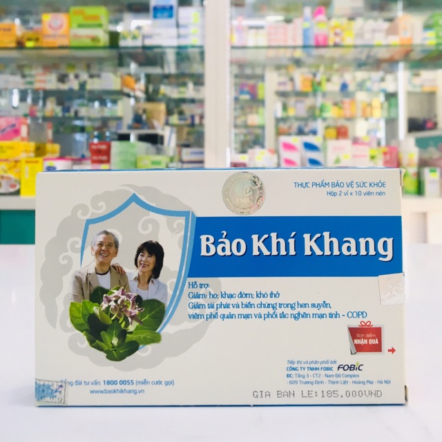 Bảo Khí Khang (Hộp 20 viên) - Nhà thuốc Amipharma