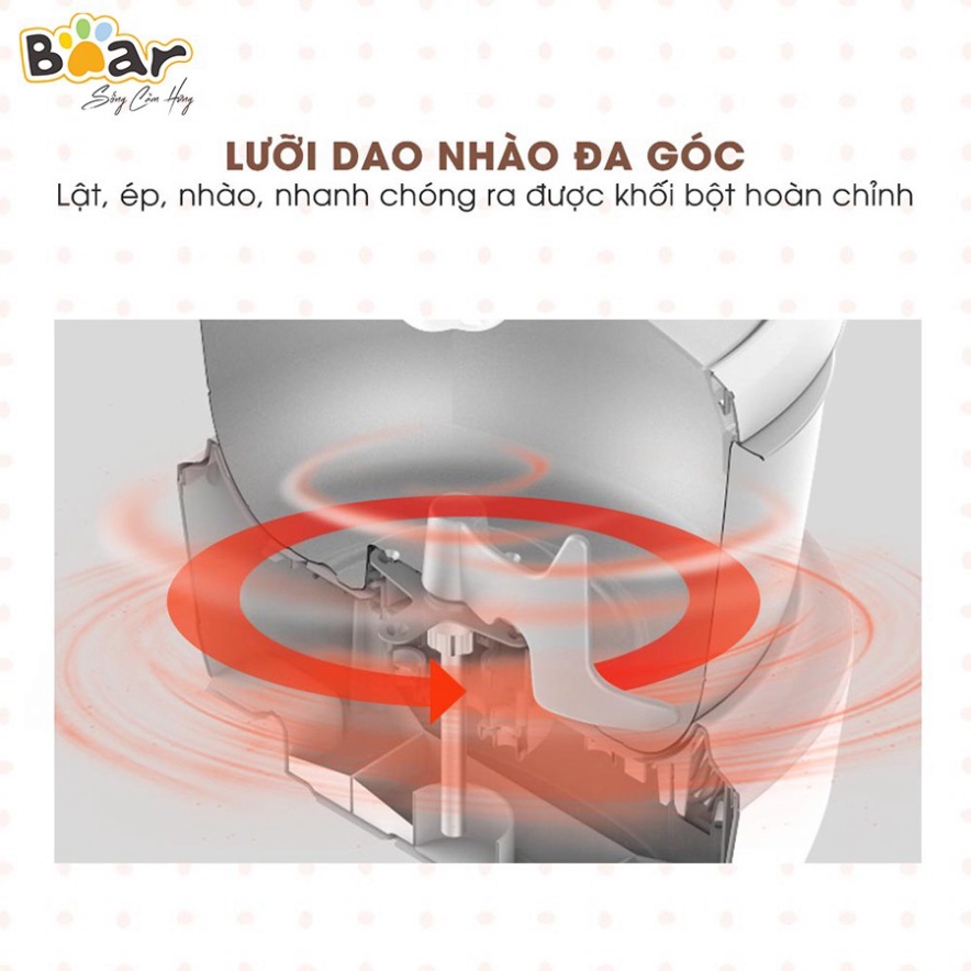 Máy nhào bột tự động - 3.5L - HMJ-A35M1 - Bản Tiếng Trung - Hàng chính hãng, Bảo hành 12 tháng