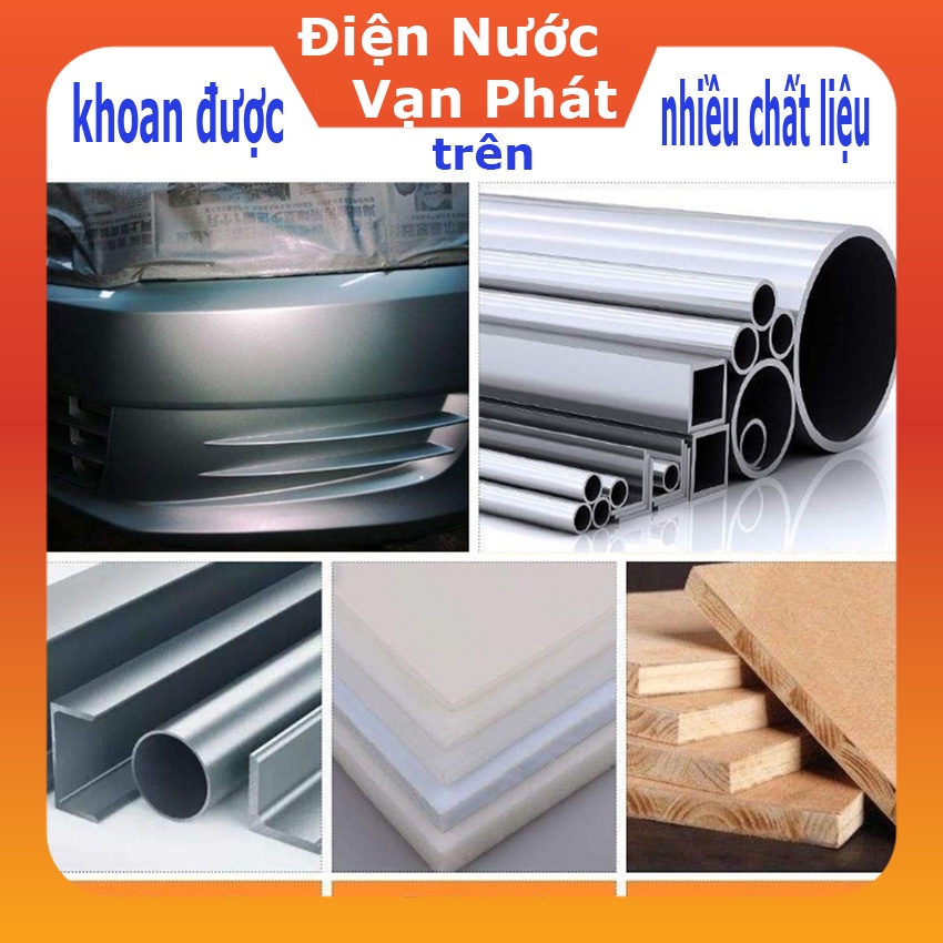 Mũi khoan tháp chuôi lục giác tùy chọn kích thước