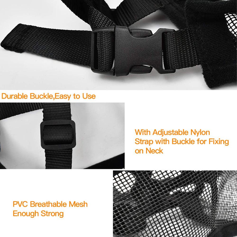 Mặt Nạ Mềm Mại Thoáng Khí Chống Sủa Dành Cho Chó