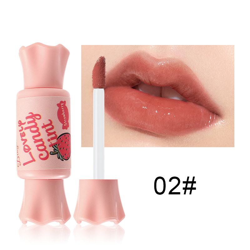 (Hàng Mới Về) Son Tint Chống Nước Thiết Kế Vỏ Son Hình Viên Kẹo Xinh Xắn | BigBuy360 - bigbuy360.vn
