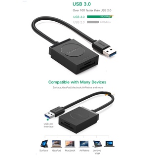 Đầu đọc thẻ nhớ Micro SD/ SD chuẩn USB 3.0 ( 20203 , 20250 ) Ugreen