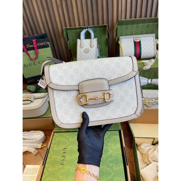 Túi đeo chéo nữ G.C Horsebit 2 size(sz20-25cm)bản chuẩn đẹp lắm ý da dày mướt fullbox 2 lớp xịn sò