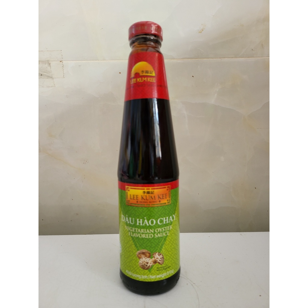 [Chai 510g] DẦU HÀO CHAY [Malaysia] LEE KUM KEE Vegetarian Oyster Flavoured Sauce (halal)