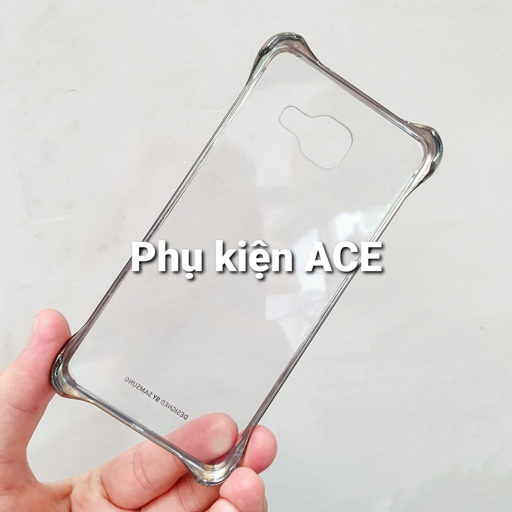 Ốp A3,A5,A7 2016 lưng trong suốt viền mạ màu Clear Cover chính hãng Samsung Việt Nam sản xuất