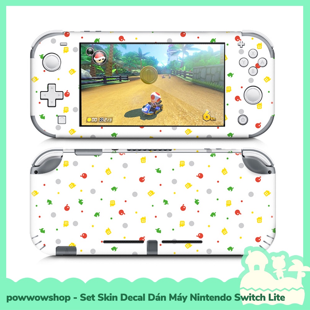 [Sẵn VN - Hỏa Tốc] 50 Mẫu Skin Decal Dán Máy Game Nintendo Switch Lite Anime, Manga, Nhân Vật Game, Super Cool, Cute