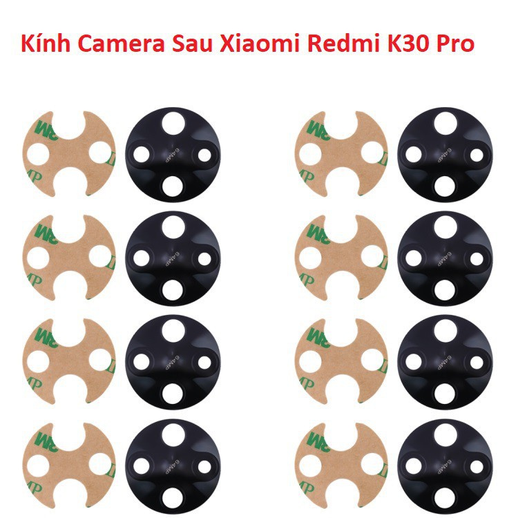 Mặt kính camera sau XIAOMI Redmi K30 pro dành để thay thế mặt kính camera trầy vỡ bể cũ linh kiện thay thế