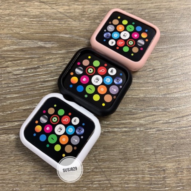 Ốp cao su đục apple watch (giống gốm)38-40-42-44mm