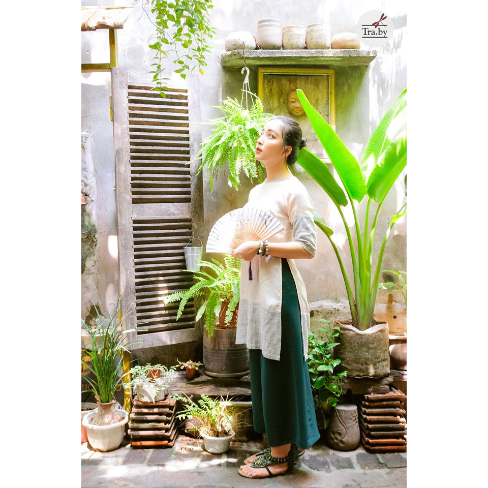 Áo dài thiết kế Thanh Thảo (chỉ áo)