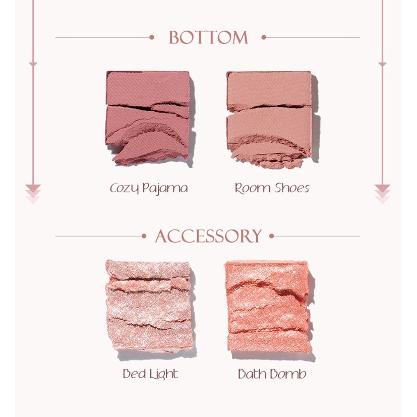 Bảng phấn mắt  Espoir 2021 F/W Lookbook Eye Palette Pillow Peach Kit