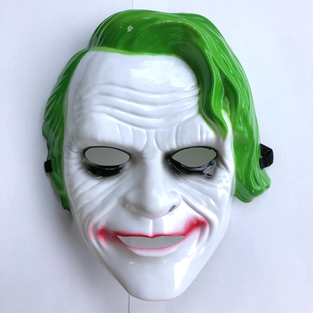 Mặt Nạ Joker nhựa Joaquin Phoenix Mặt nạ chú hề hóa trang Halloween