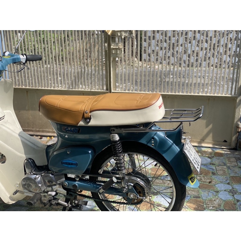 Bộ yên dài và baga sau cho xe cub ( đầy đủ phụ kiện gắn xe )