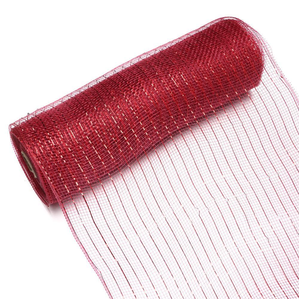 Cuộn Dây Ruy Băng Lưới Poly Trang Trí Giáng Sinh