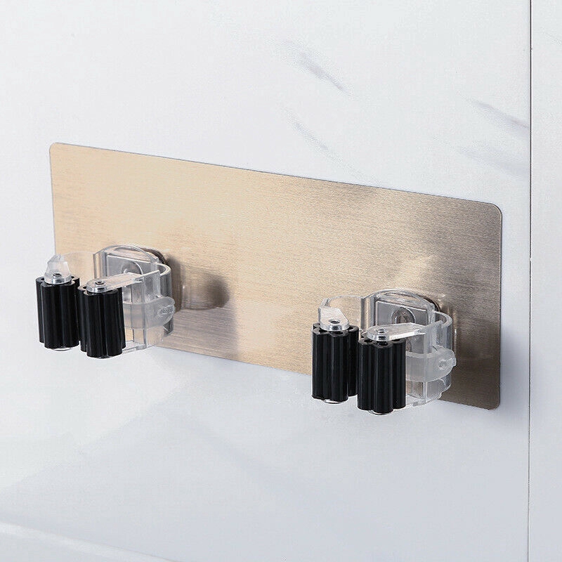 Móc dán tường treo cây lau nhà đa chức năng