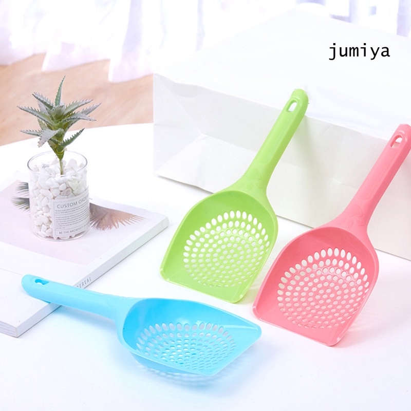 Xẻng cho mèo nhựa lúa mạch lớn 39cm xúc cát vệ sinh mèo