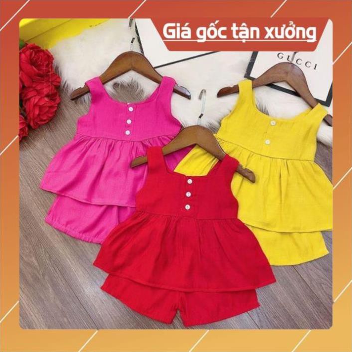 Quần áo trẻ em,đồ bộ em bé - Đồ bộ xuất Hàn bé gái 6-14kg mẫu mới
