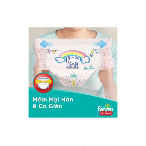 (Mẫu mới) Tã quần Pamper giữ dáng mới gói siêu đại : NB/S52 - M60-L54-XL48-XXL44- Nhật Bản (shop chuongvang)