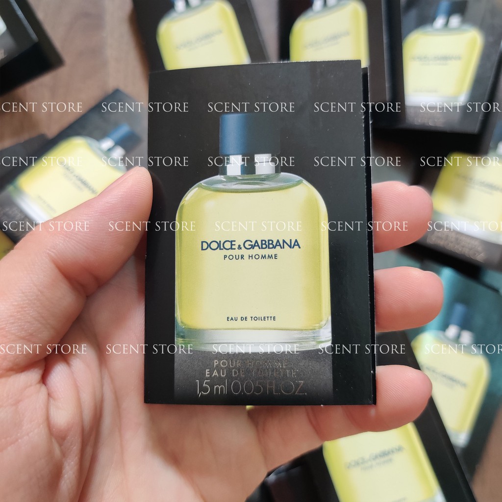 Scentstorevn - Vial chính hãng nước hoa D&G Pour homme [1.5ml]