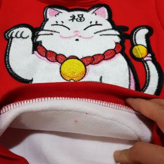 Combo Áo mèo thần tài cho bé!