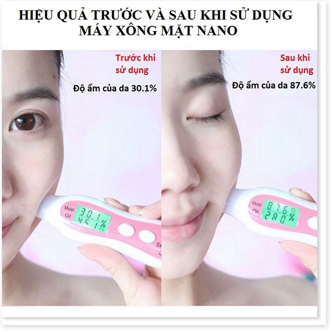 Máy Xông Mặt chính hãng | Máy Xông Hơi Mặt nóng mini loại tốt cao cấp PHYOPUS giúp chăm sóc da mặt tốt hơn - Aka mart