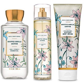 🦋 BST BOLD BLOOMS | Sản Phẩm Tắm Lotion Xịt Thơm Toàn Thân Bath & Body Works | 🌷Whipped Vanilla Chiffon