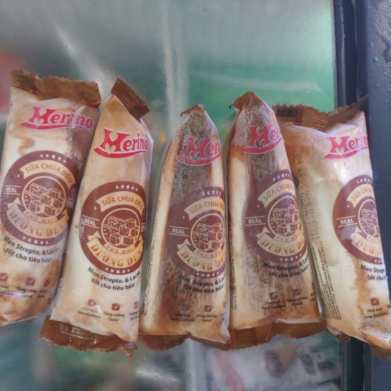 Sữa chua dẻo merino phô mai đường đen