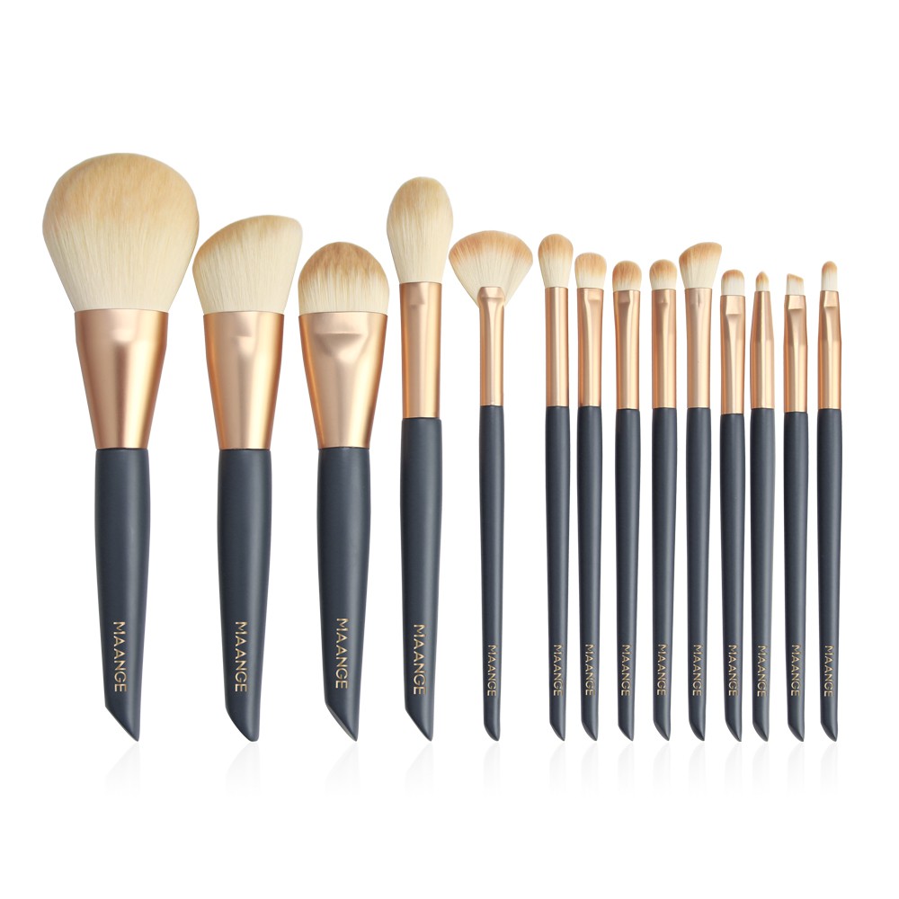 Bộ Cọ Trang Điểm Chuyên Nghiệp MAGEFY 14 Dụng Cụ Trang Điểm Đa Năng Cao Cấp