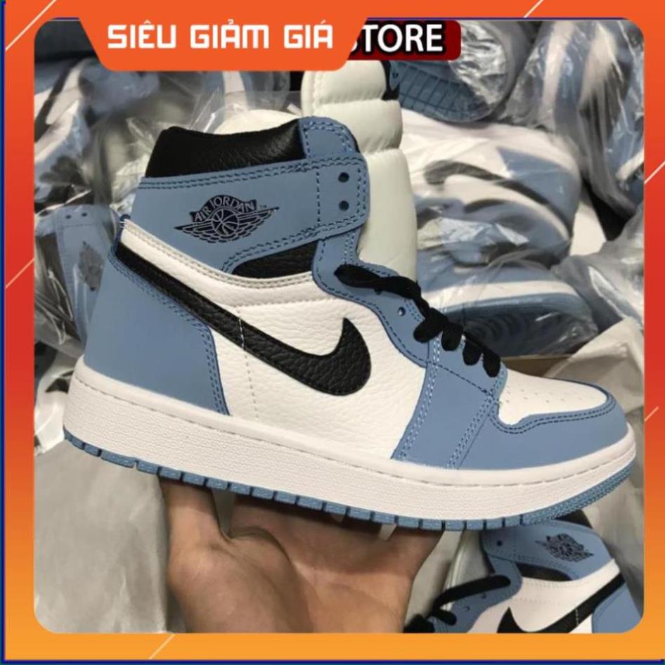 👙 Giày Thể Thao JORDAN ĐEN PANDA , giày jordan 1 đen trắng, giày jd Cổ Cao Nam Nữ Hot Trend 2021