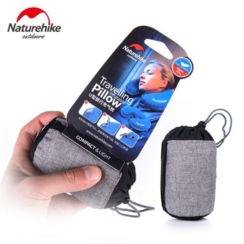 Gối cổ, gối hơi chữ U Naturehike NH15T010-U chính hãng