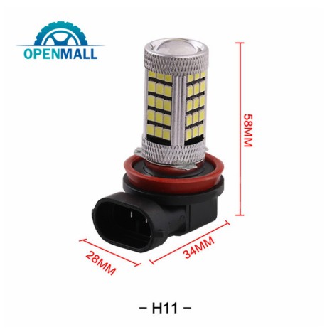 Bóng Đèn Led gầm cản trước Demi Đờ mi chân H11 H7 cho xe hơi ô tô siêu tiết kiệm Toyota Innova Vios Honda City Sương mù