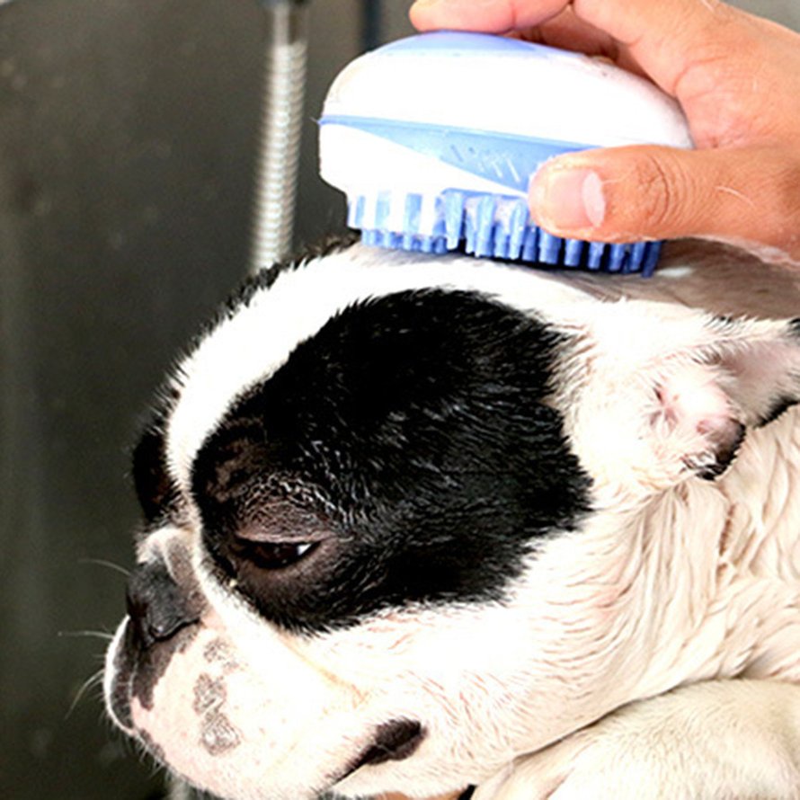 Đồ dùng cho thú cưng Bàn chải cho thú cưng tắm massage Bàn chải cho chó mèo vừa và nhỏ