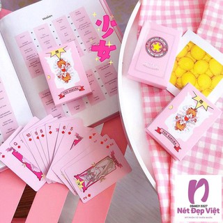 Bộ Bài Tây Sakura 52-54 Lá Dễ Thương