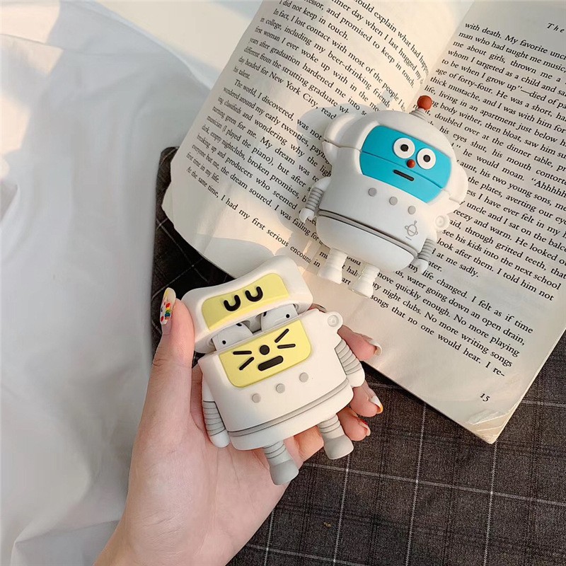 Bao Case Cho Airpods 1/ Airpods 2 Hình Phi Hành Gia NASA Cute.
