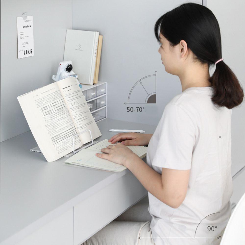 Kệ Đọc Sách Bằng Kim Loại Đa Năng Có Thể Điều Chỉnh Tiện Lợi