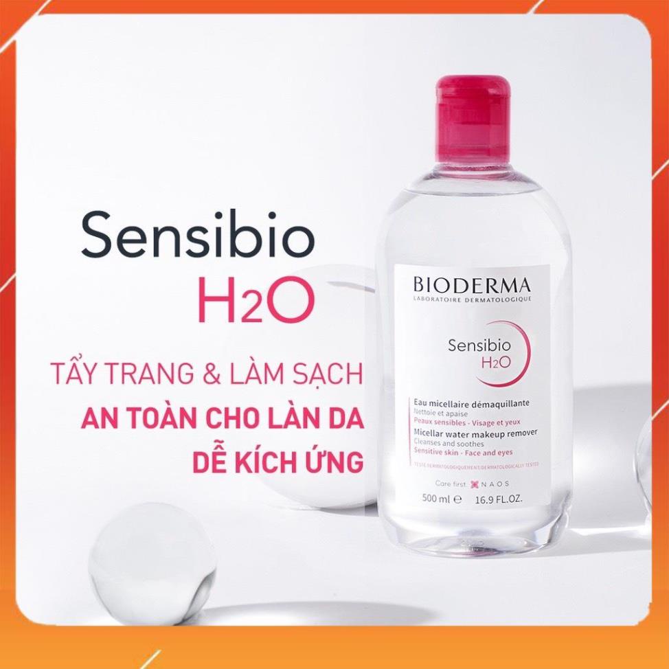 [CHÍNH HÃNG] Nước Tẩy Trang Bioderma Créaline H2O Nắp Bật Bản Mới Nhất Đủ Size [Chính Hãng]