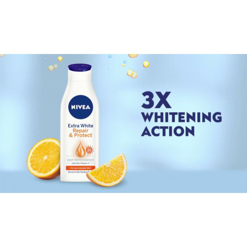 SỮA DƯỠNG THỂ NIVEA - Extra White Repair & Protect Body Lotion SPF30 PA++ 350ml